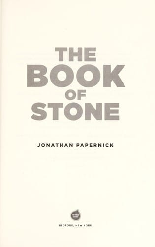 The book of Stone