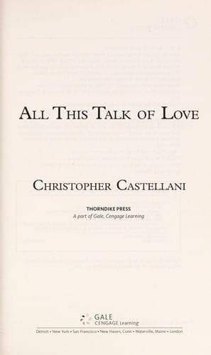 All this talk of love