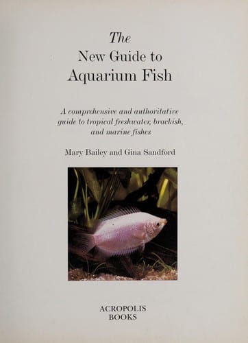 The new guide to aquarium fish