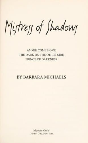 Mistress of Shadows