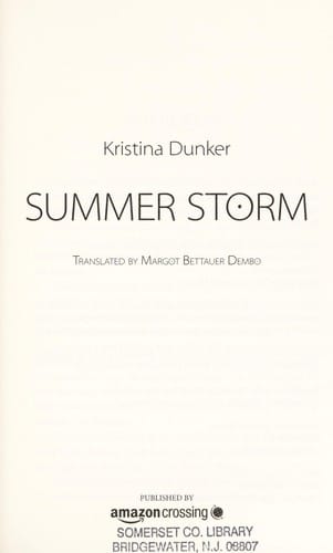 Summer storm