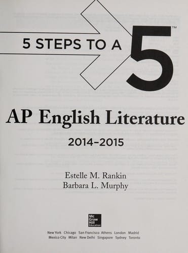 AP English literature, 2014-2015