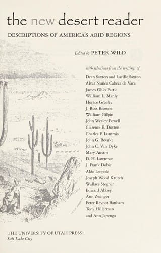 The new desert reader