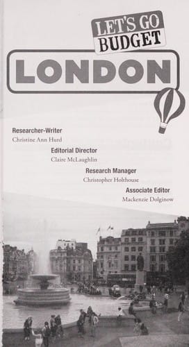 Let's go budget London