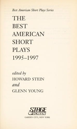 The best American short plays, 1995-1997