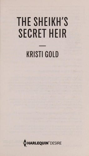 The sheikh's secret heir