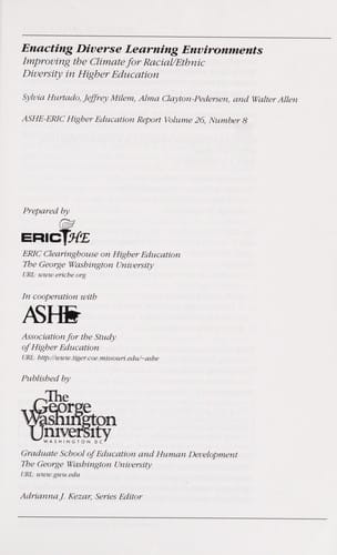 Enacting diverse learning environments