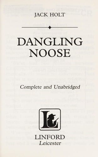 Dangling noose