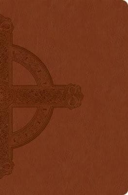 NLT PREMIUM VALUE SLIMLINE LARGE PRINT BROWN BIBLE