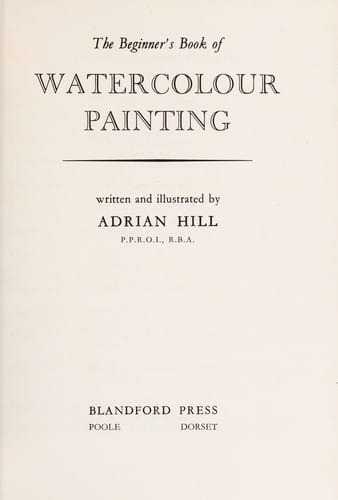 The beginner's book of watercolour painting