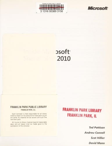 Inside Microsoft SharePoint 2010