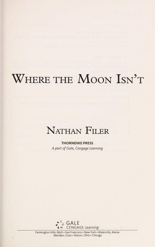 Where the moon isn't