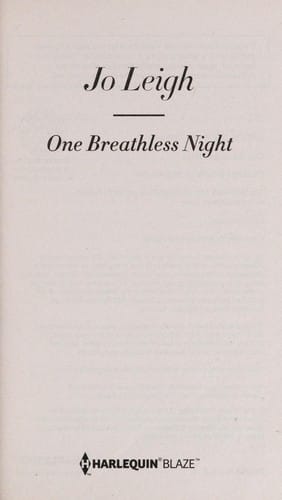 One Breathless Night