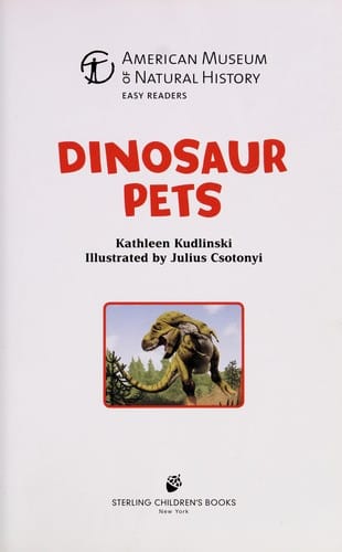 American Museum of Natural History easy readers