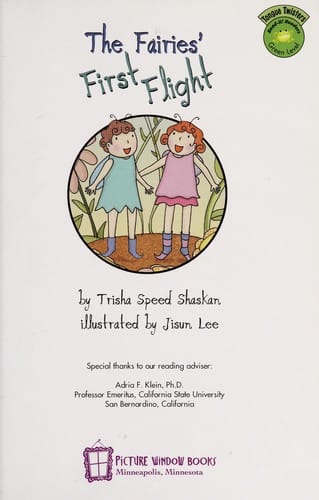 The fairies' first flight