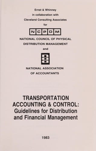 Transportation accounting & control