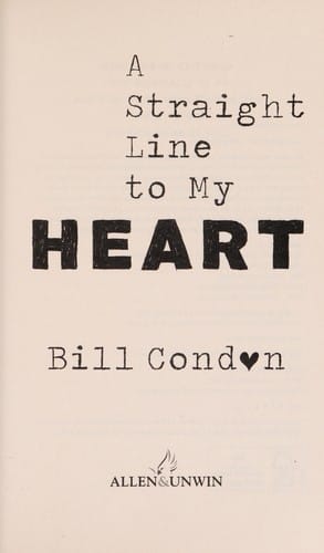 A straight line to my heart