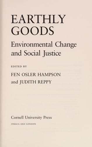 Earthly goods
