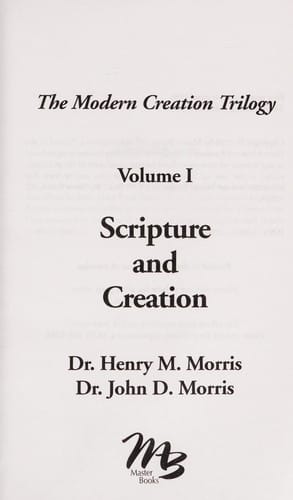 The modern creation trilogy