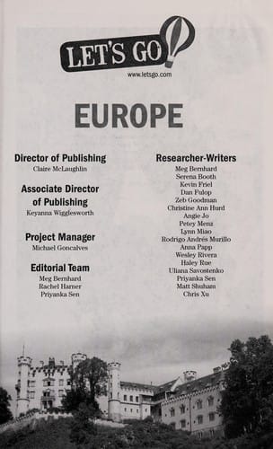 Let's go Europe 2015