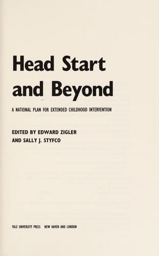 Head Start and beyond