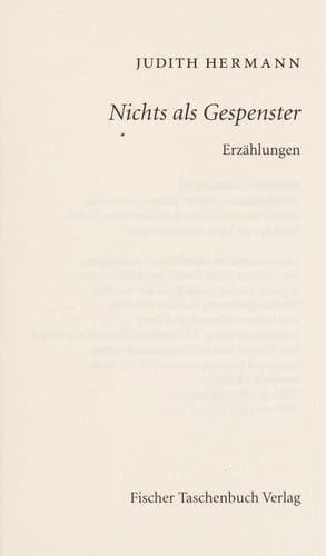 Nichts als Gespenster