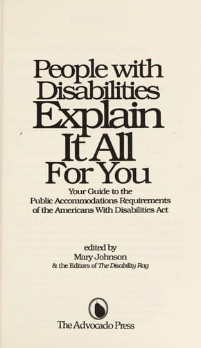 People With Disabilities Explain It All for You