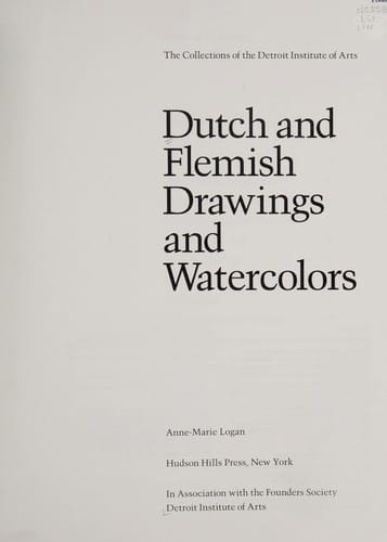 Dutch and Flemish drawings and watercolors