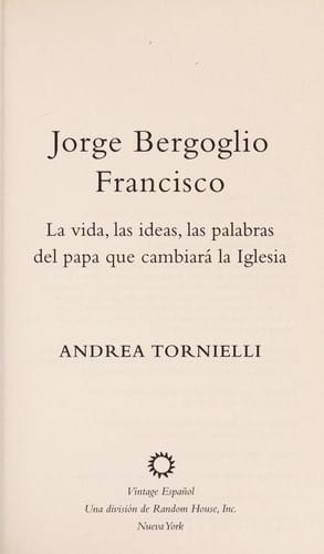 Jorge Bergoglio Francisco