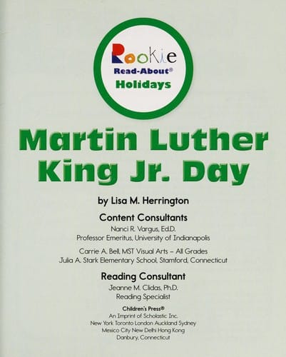 Martin Luther King Jr. day