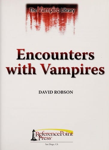 Encounters with vampires