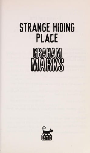 Strange hiding place