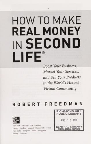 How to make real money in second life
