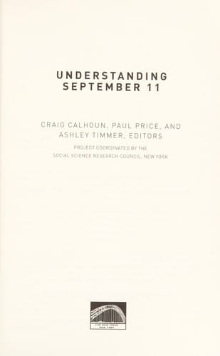 Understanding September 11