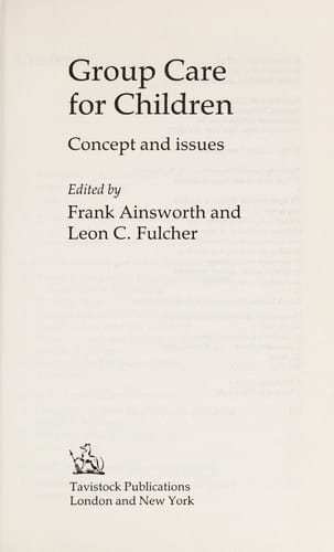 Group care for children