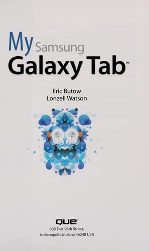My Samsung Galaxy Tab