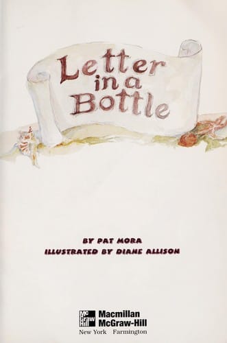 Letter in a bottle