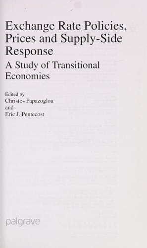 Exchange rate policies, prices, and supply-side response