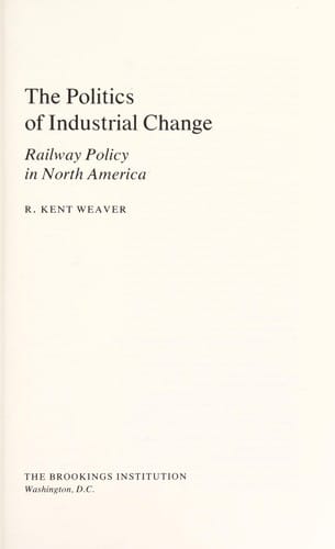 The politics of industrial change
