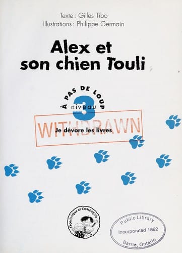 Alex et son chien Touli