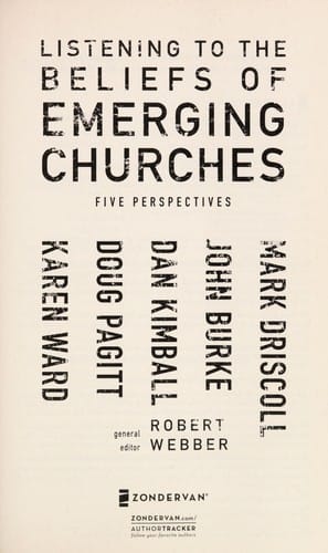 Listening to the beliefs of emerging churches