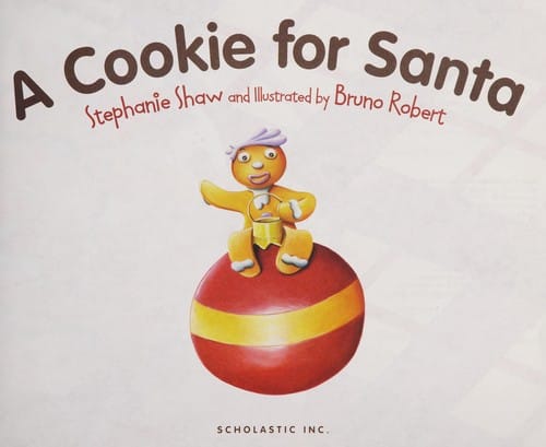 A cookie for Santa