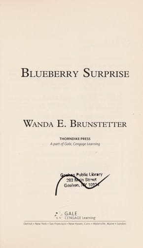 Blueberry surprise