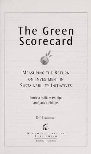 The green scorecard