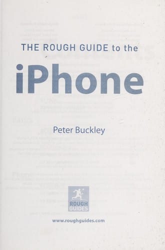 The rough guide to the iPhone