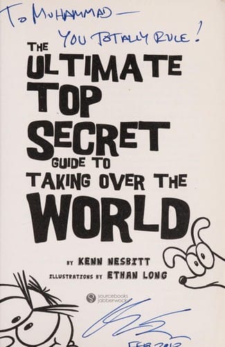 The ultimate top secret guide to taking over the world