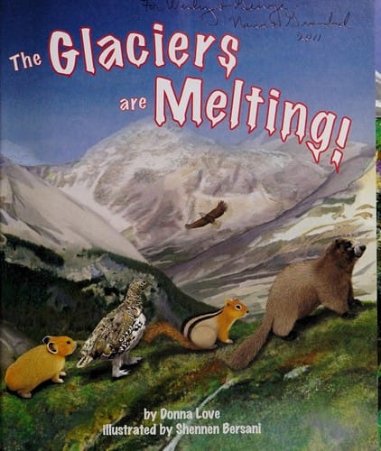 The glaciers are melting!