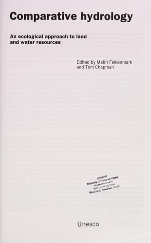 Comparative hydrology