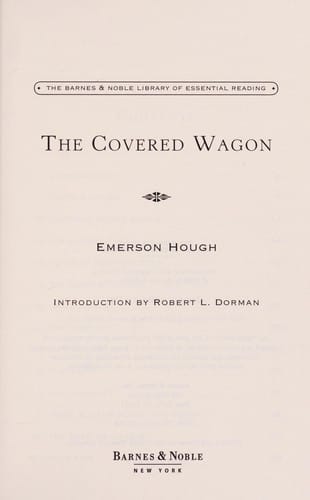 The covered wagon