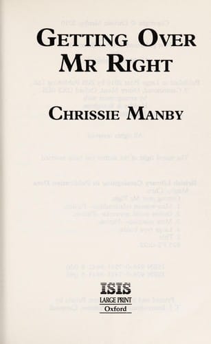 Getting over Mr Right